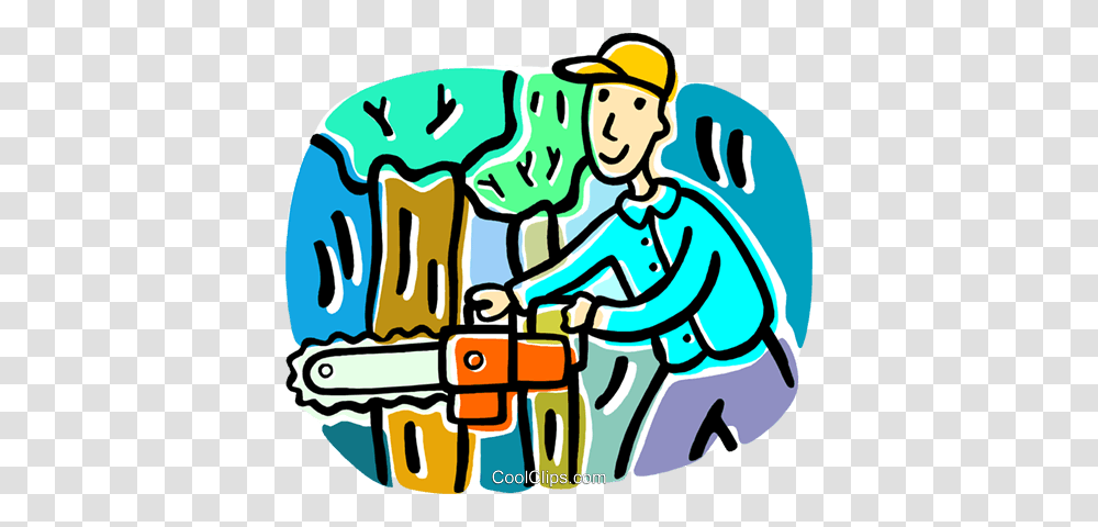 Man Cutting Tree Clipart, Outdoors, Poster, Advertisement Transparent Png