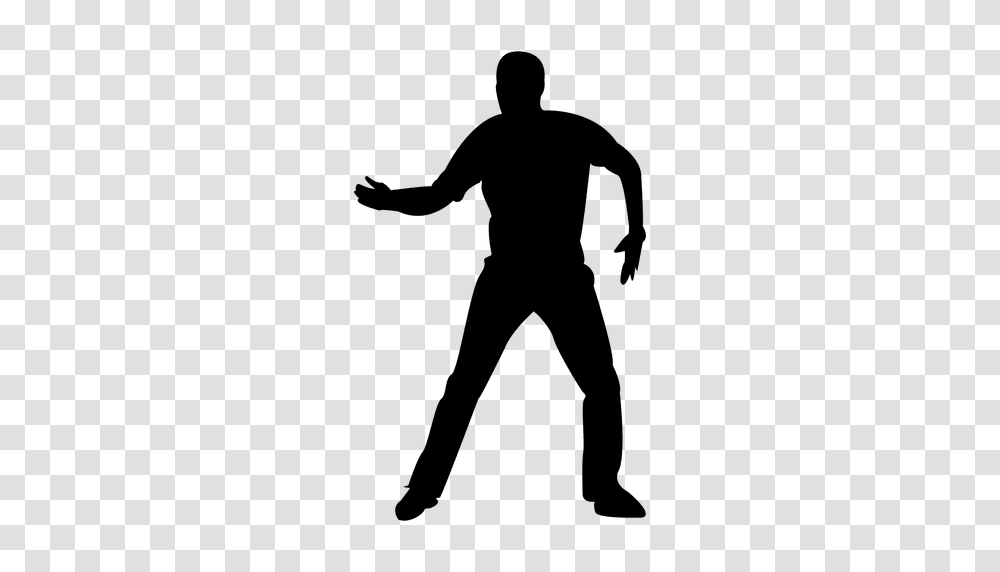 Man Dancing Silhouette, Person, Pedestrian, Hand, Duel Transparent Png