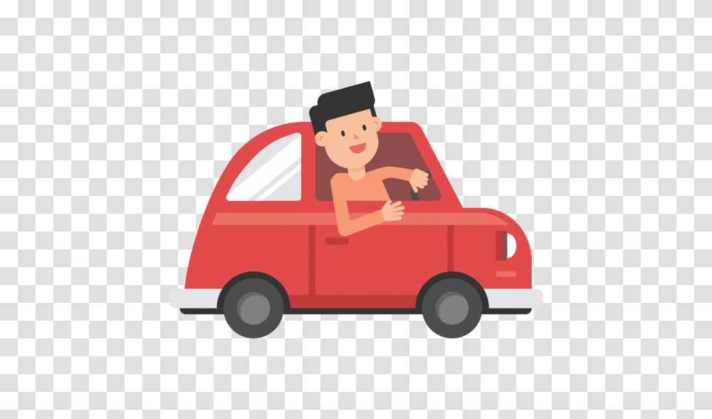 Man Driving Car Cartoon Vector, Face, Head, Transportation, Vehicle Transparent Png
