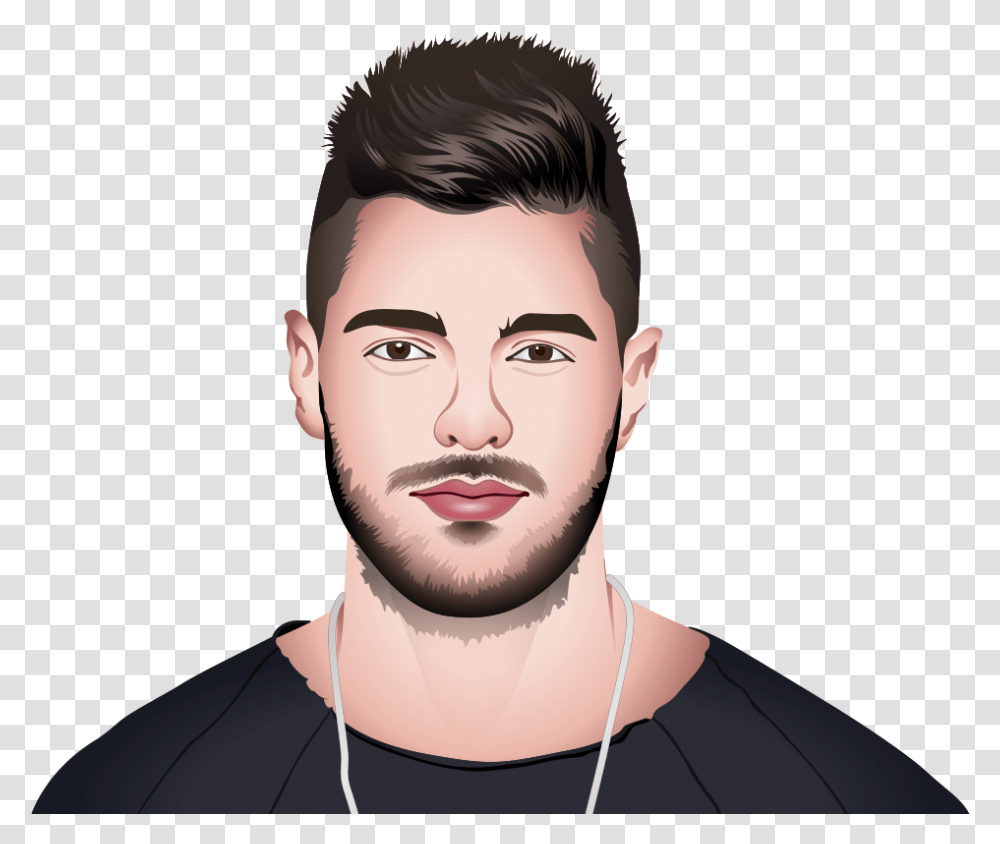 Man Emoji Illustration, Face, Person, Human, Beard Transparent Png