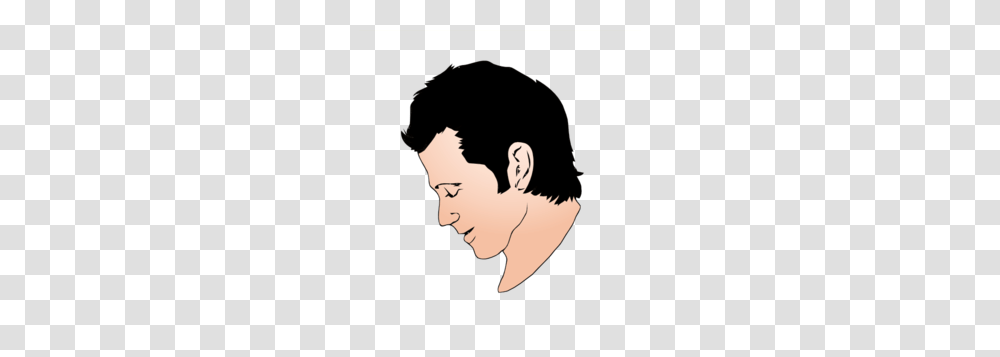 Man Face Side View Clip Art, Head, Person, Hair, Haircut Transparent Png