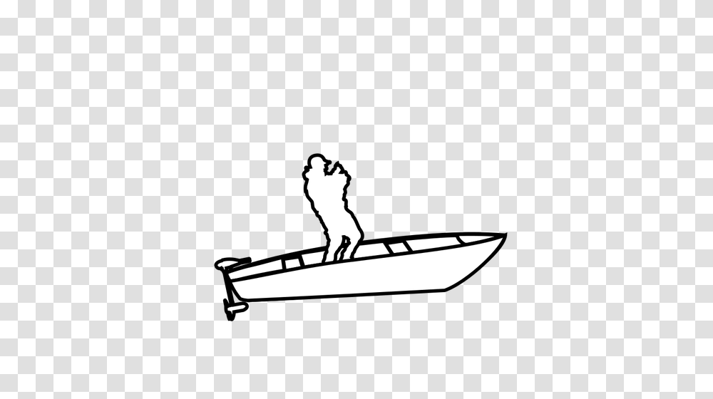 Man Fishing, Boat, Vehicle, Transportation, Rowboat Transparent Png