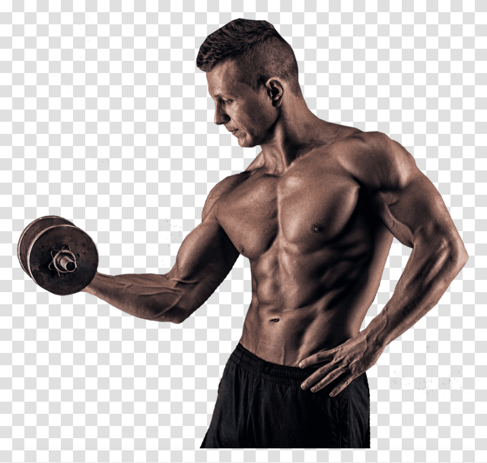 Man Fitness Model, Person, Human, Working Out, Sport Transparent Png