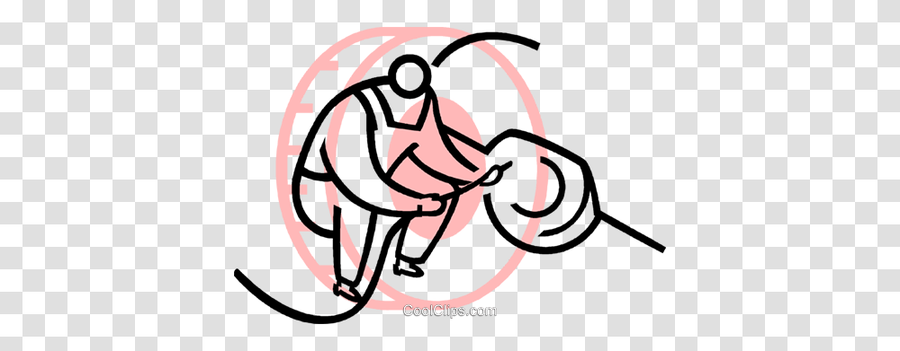 Man Fixing A Tire Royalty Free Vector Clip Art Illustration, Face, Spider, Alphabet Transparent Png