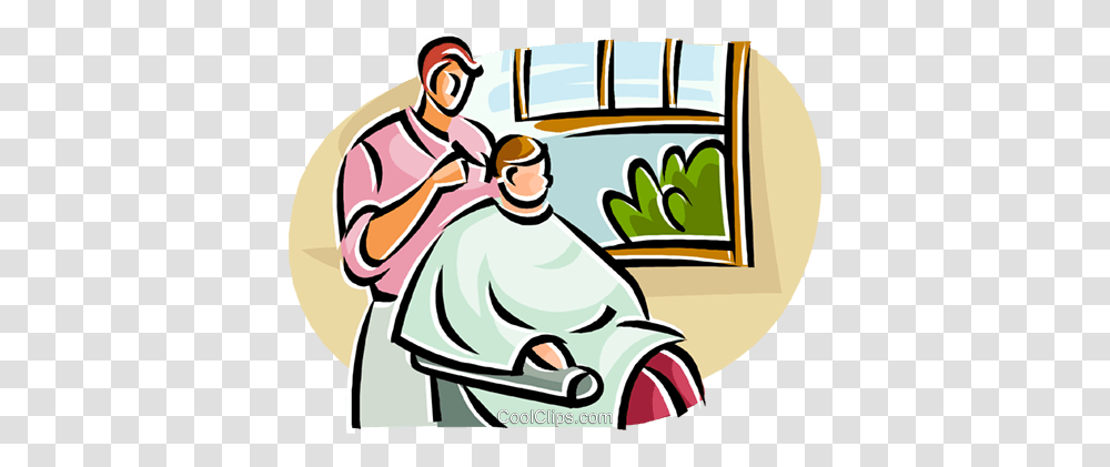 Man Getting His Hair Cut, Duel, Worker, Washing Transparent Png