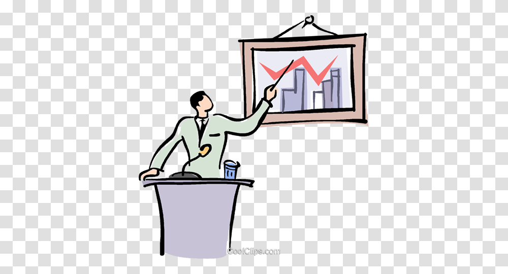Man Giving A Presentation Royalty Free Vector Clip Art, Audience, Crowd, Speech, Word Transparent Png
