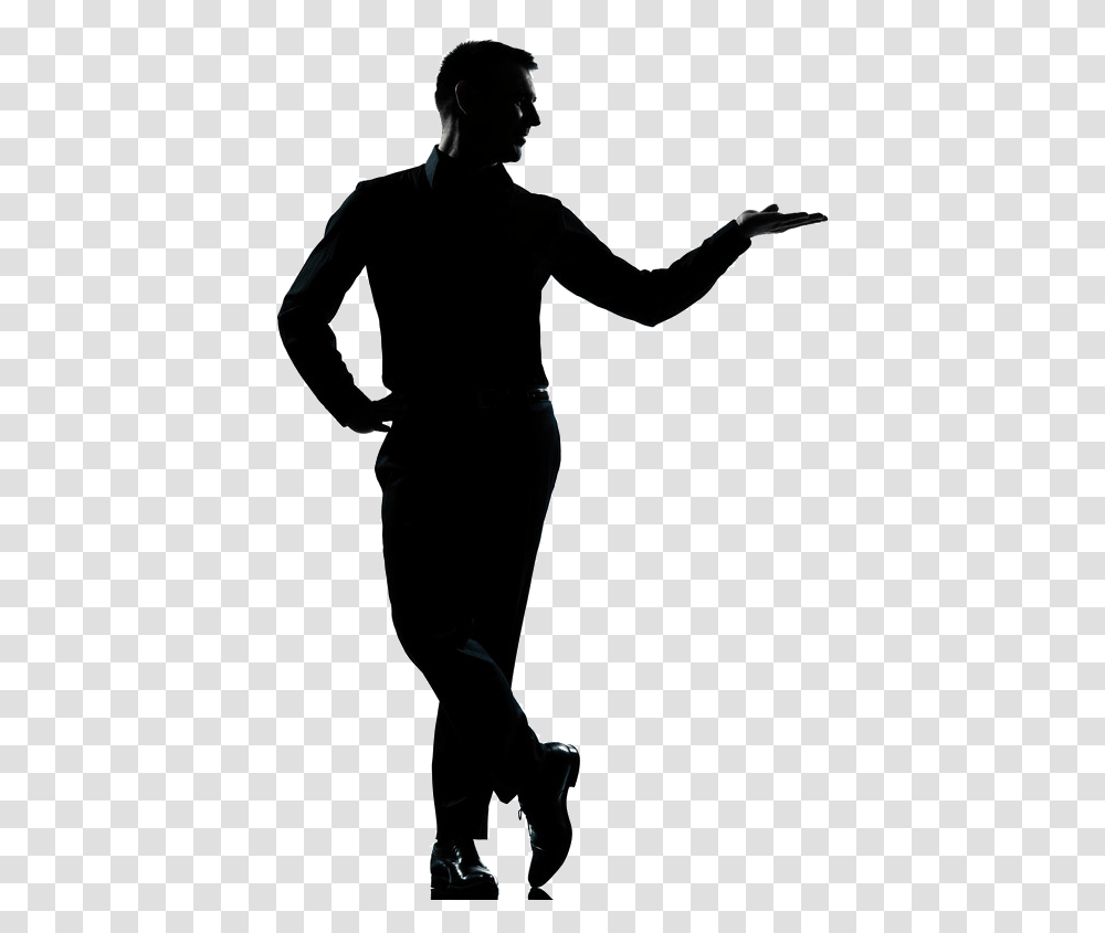 Man Hand Out Silhouette, Person, Leisure Activities, Sleeve Transparent Png
