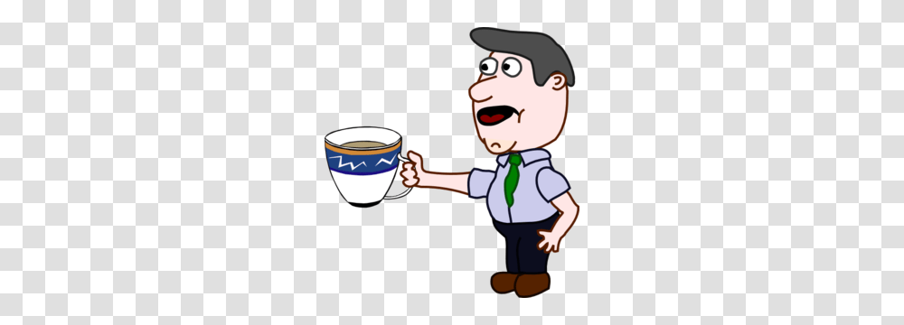 Man Holding Cup Clip Art, Coffee Cup, Person, Human, Performer Transparent Png