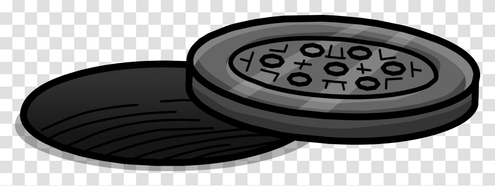 Man Hole Illustration, Clock Transparent Png