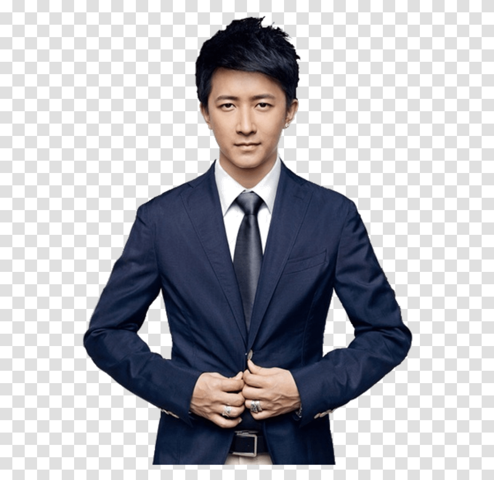 Man In A Suit, Apparel, Overcoat, Tie Transparent Png