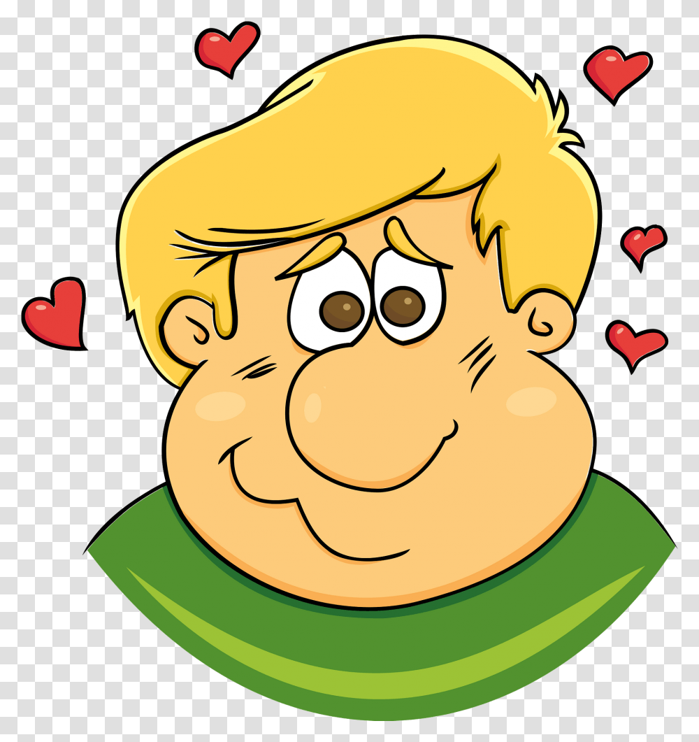 Man In Love Clipart Love Sick Boy, Plant, Angry Birds, Food, Graphics Transparent Png