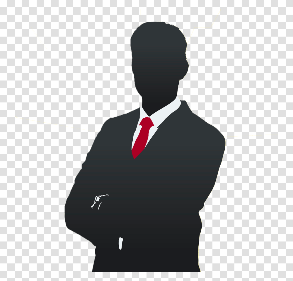 Man In Suit Silhouette, Overcoat, Person, Face Transparent Png