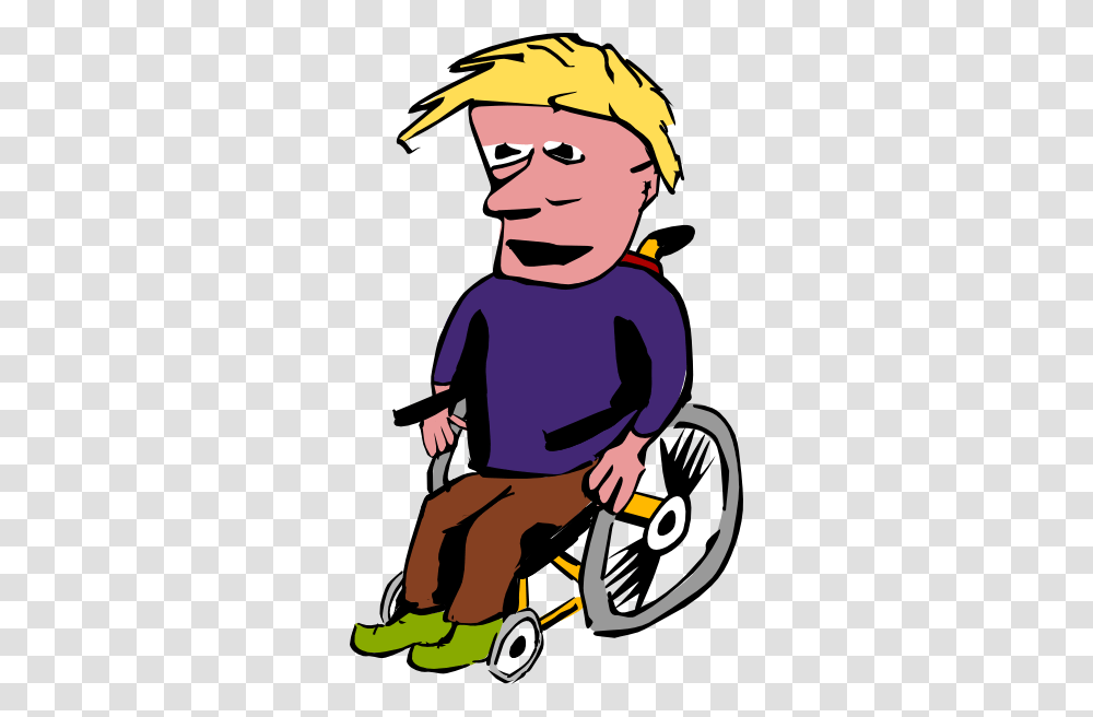 Man In Wheelchair Clip Art, Furniture, Person, Helmet Transparent Png