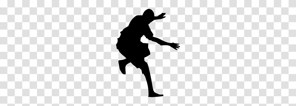 Man Jumping Silhouette Clip Art For Web, Gray, World Of Warcraft Transparent Png