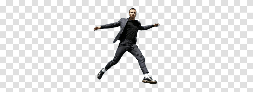 Man Jumping Stretching, Person, Ninja, Suit Transparent Png