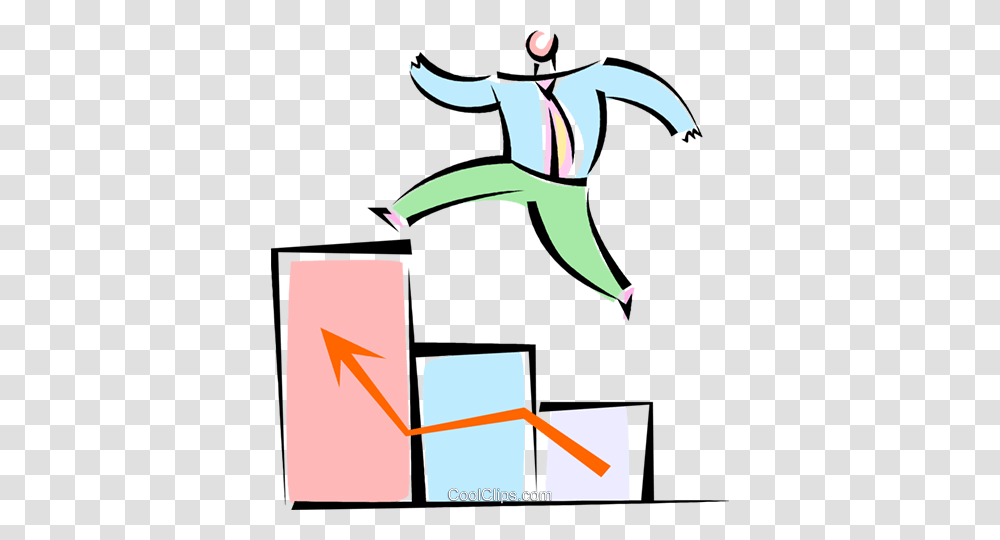 Man Jumping To Success Royalty Free Vector Clip Art Illustration, Performer, Magician, Crowd, Doodle Transparent Png