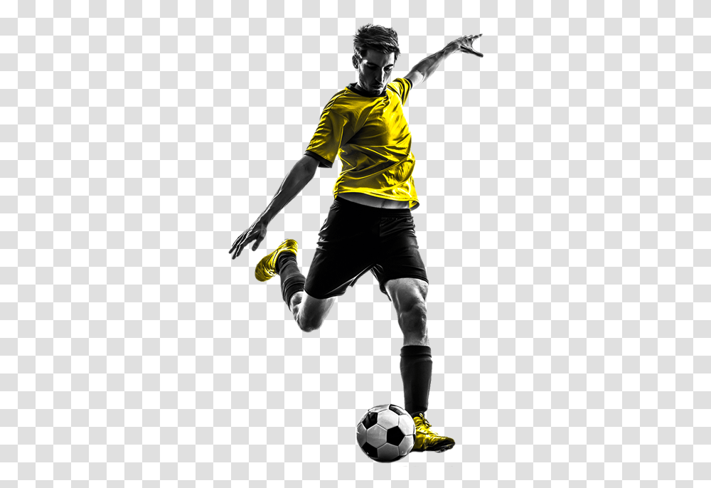 Man Kicking Ball, Soccer Ball, Football, Team Sport, Person Transparent Png