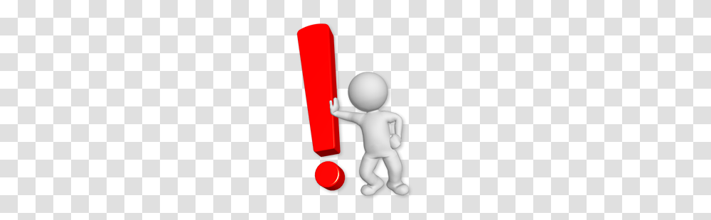 Man Leaning On Exclamation Sign People, Toy, Light, Costume, Cricket Transparent Png