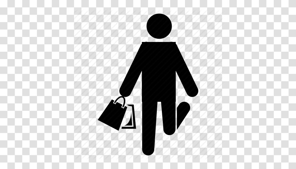 Man Man Carrying Shopping Bags Man With Bags Man With Shopping, Piano, Leisure Activities, Musical Instrument, Silhouette Transparent Png