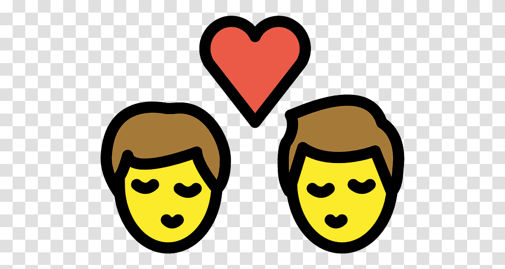 Man Man Emoji Clipart Casal Emoticon, Heart, Hand, Parade, Pillow Transparent Png