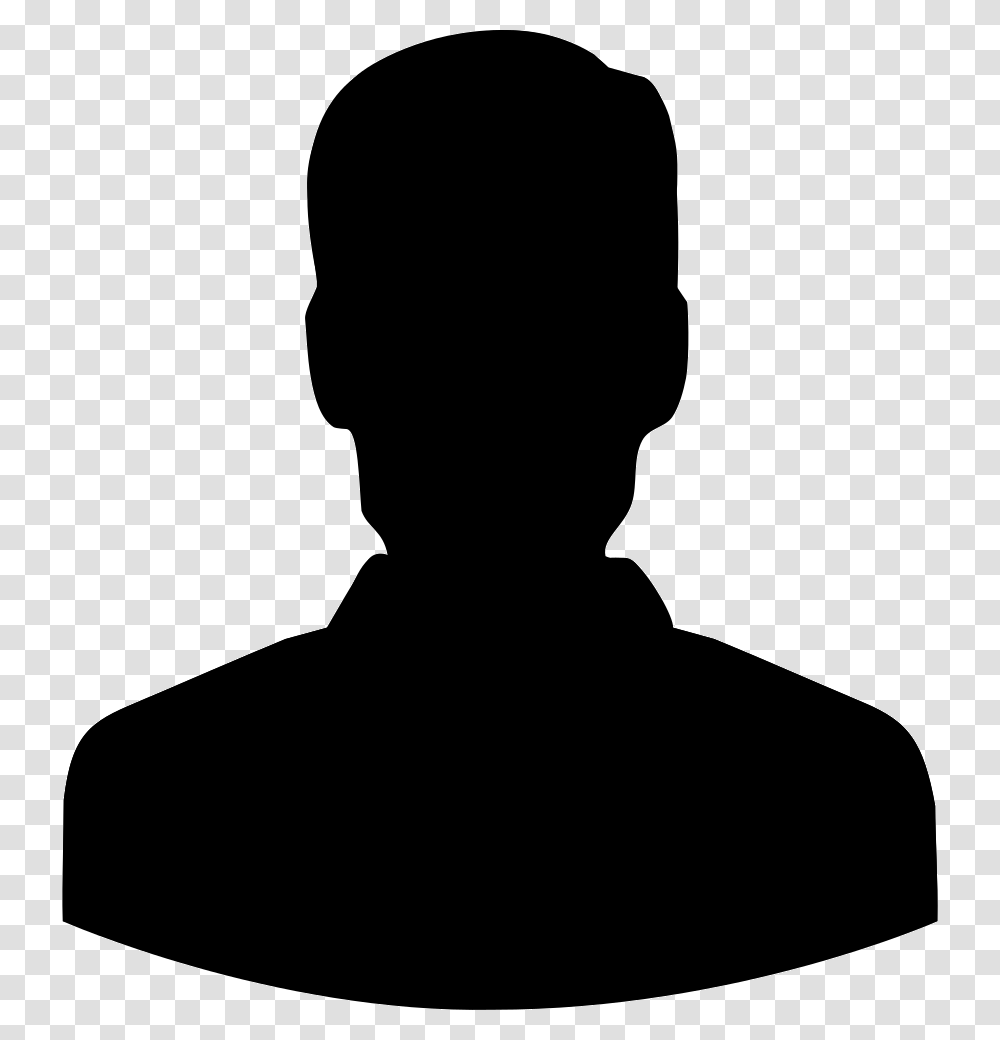 Man Man Icon, Silhouette, Person, Human, Back Transparent Png