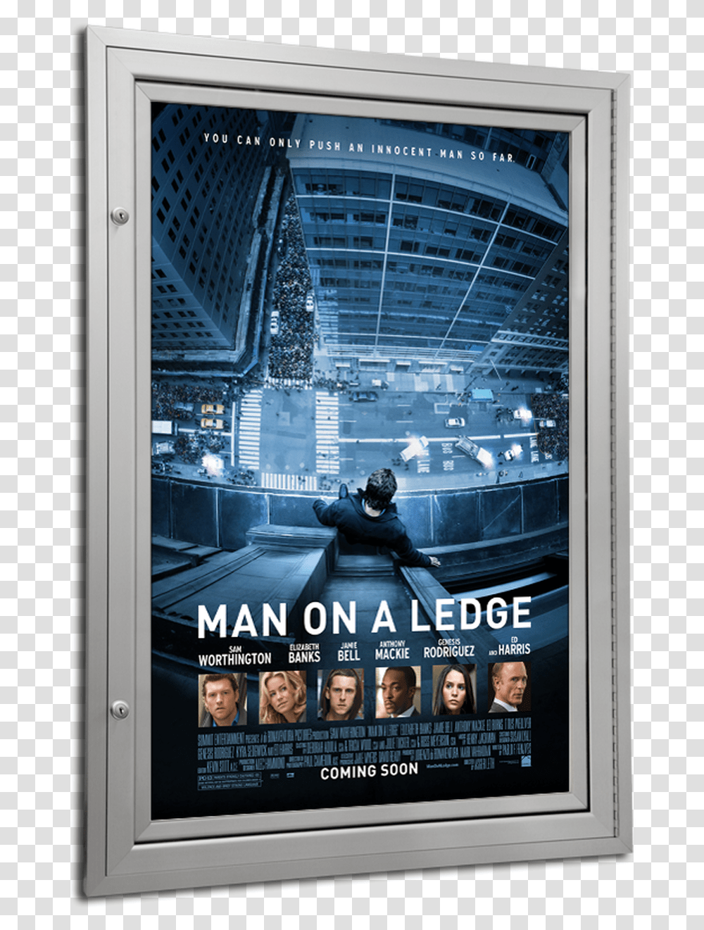 Man Of The Ledge, Person, Human, Poster, Advertisement Transparent Png