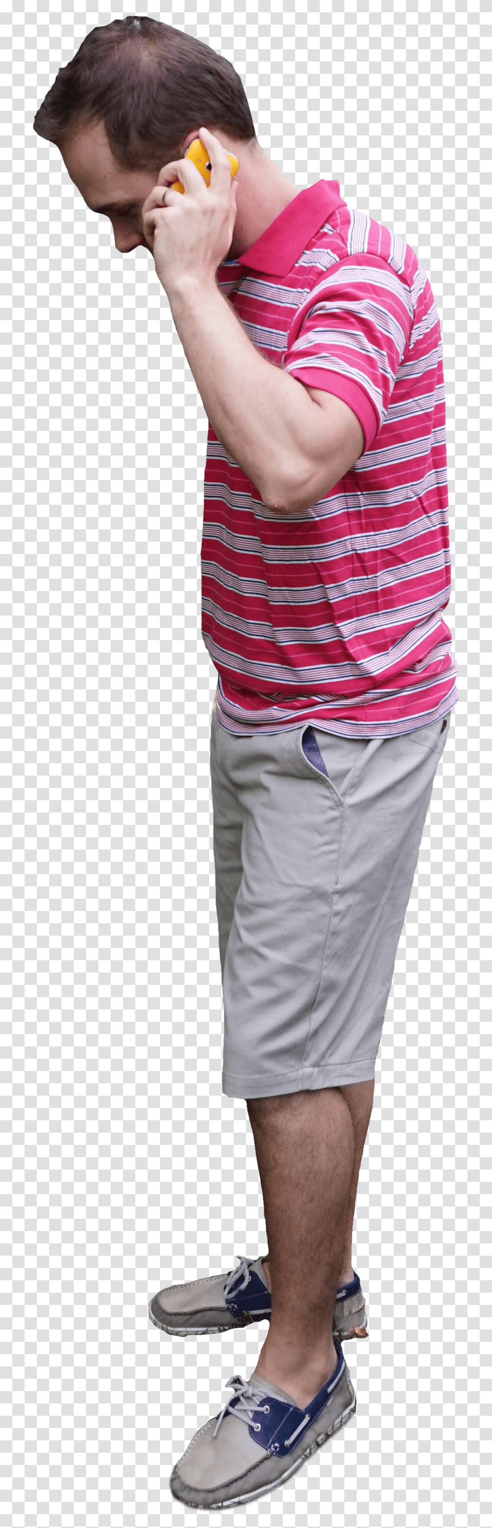 Man On The Phone Person Using Phone, Pants, Female, Sleeve Transparent Png