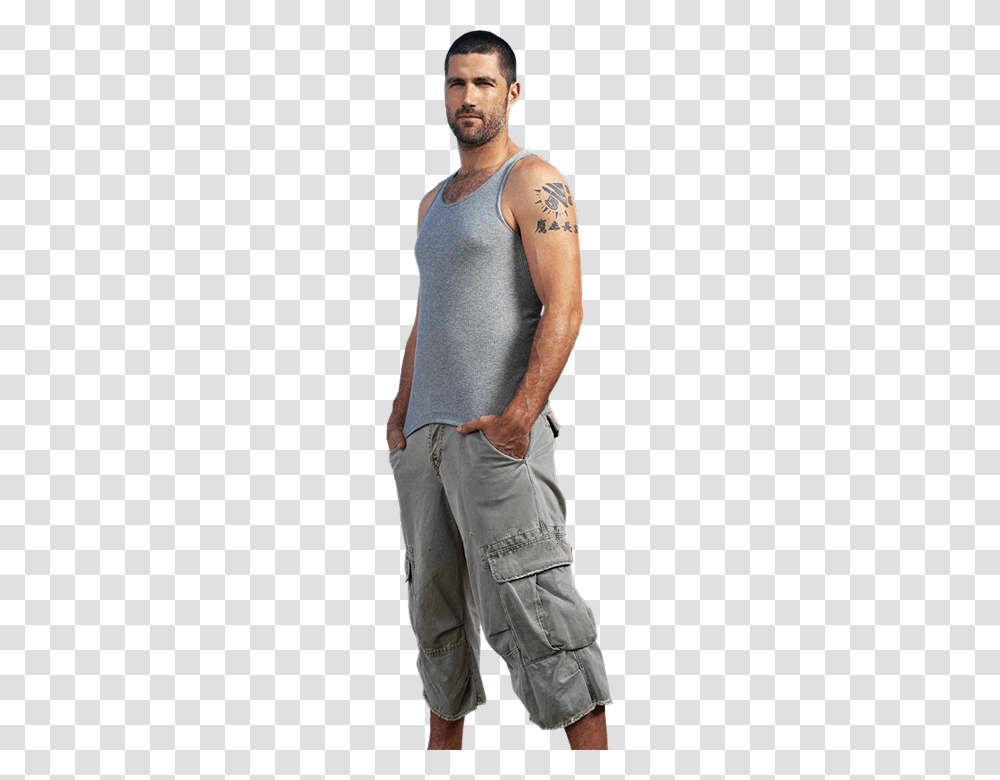 Man, Person, Apparel, Undershirt Transparent Png