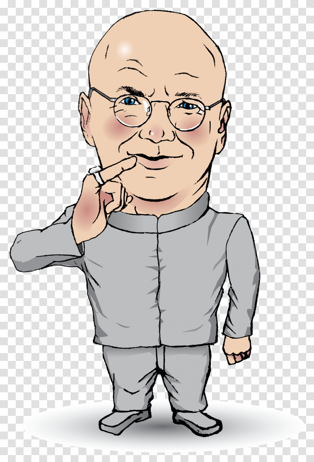 Man Person Google Search Free Vector Graphic On Pixabay Cartoon Doctor Evil, Clothing, Face, Glasses, Jaw Transparent Png