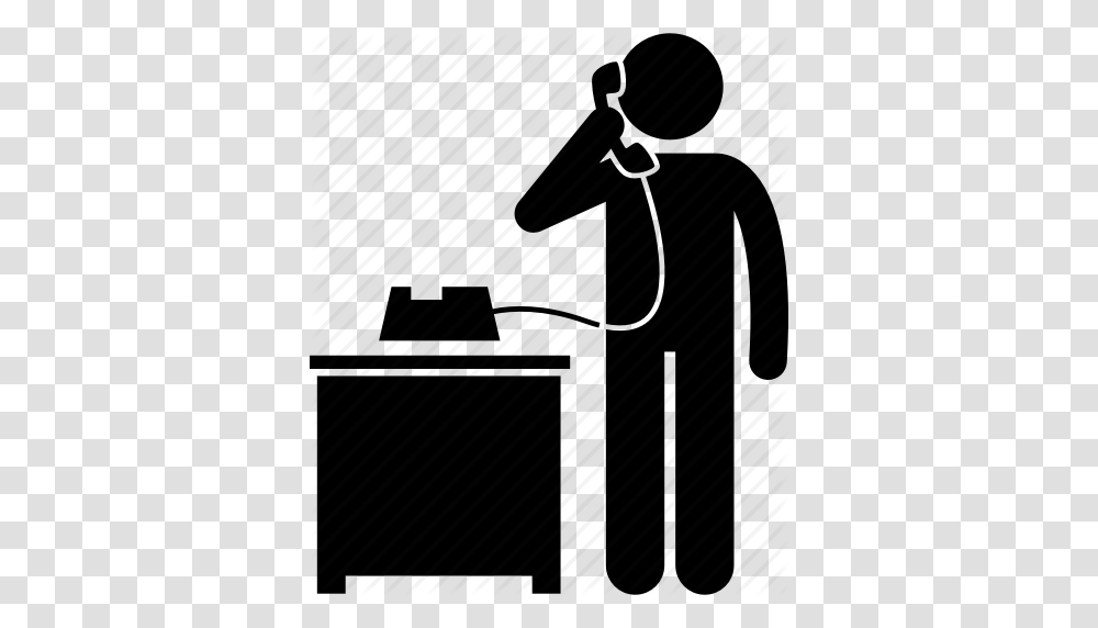 Man Person Phone Talking Icon, Piano, Leisure Activities, Musical Instrument, Silhouette Transparent Png