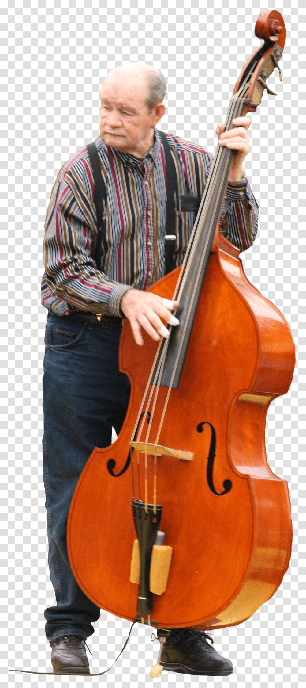 Man Playing Bass Transparent Png