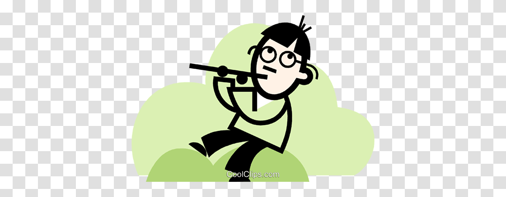 Man Playing The Flute Royalty Free Vector Clip Art Illustration, Outdoors, Duel, Drawing, Ninja Transparent Png