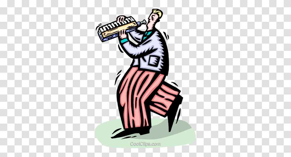 Man Playing The Mouth Organ Royalty Free Vector Clip Art, Label, Person, Photography Transparent Png