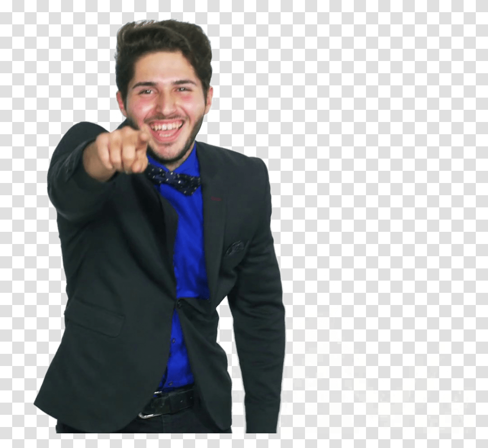 Man Pointing And Laughing, Apparel, Blazer, Jacket Transparent Png