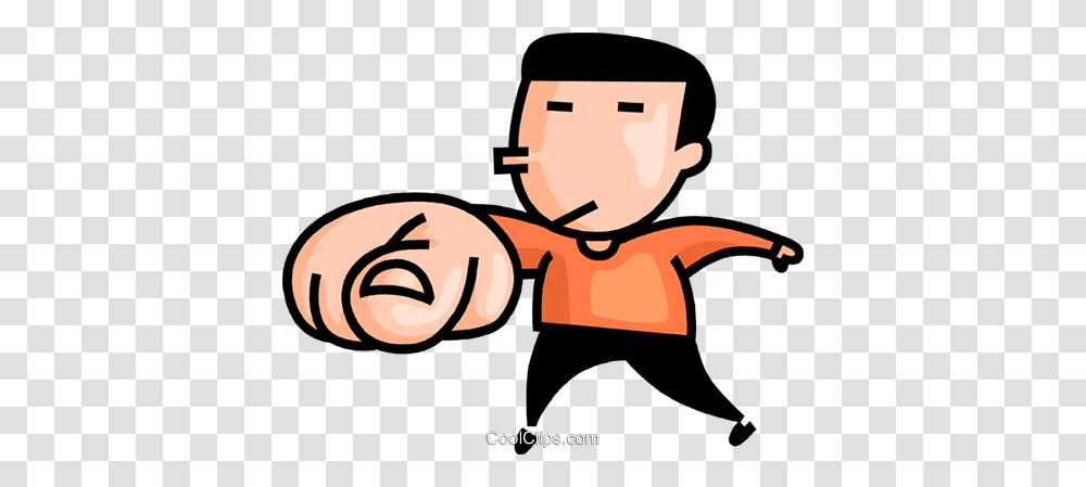 Man Pointing His Finger Royalty Free Vector Clip Art Illustration, Outdoors, Nature, Face, Plant Transparent Png