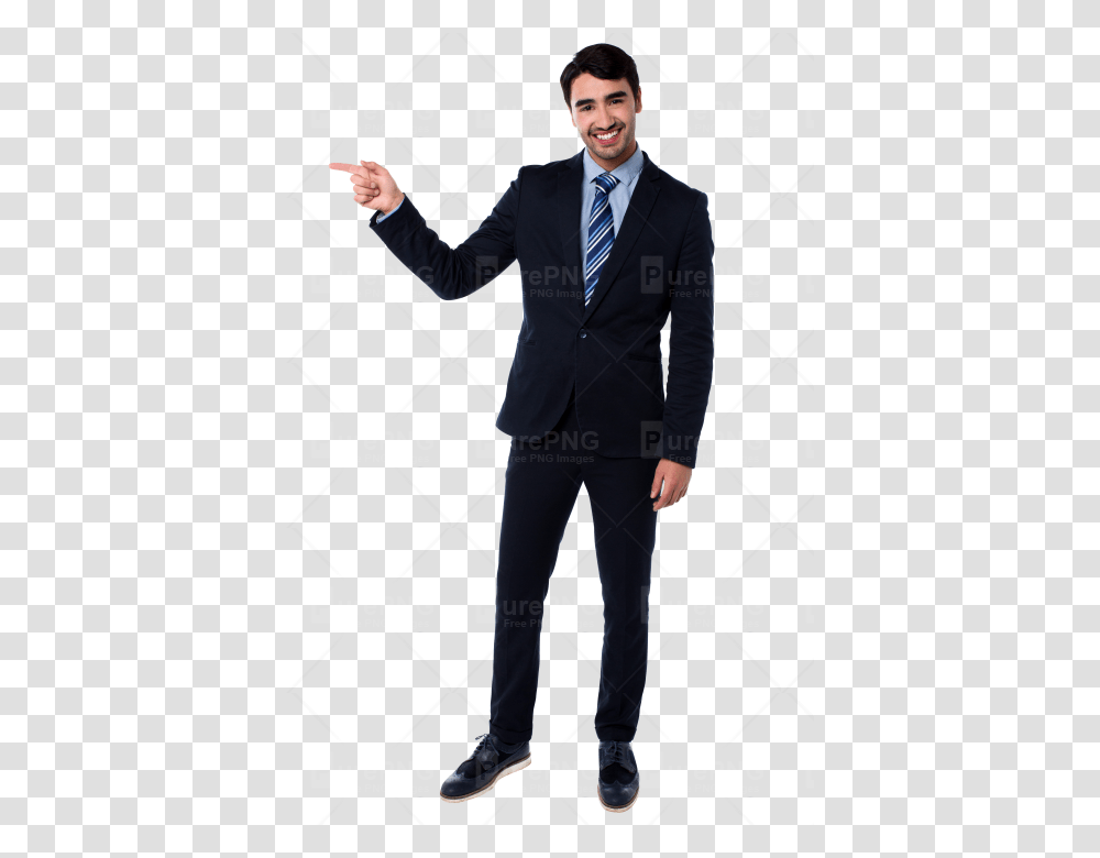 Man Pointing Man Pointing Left, Tie, Accessories, Person, Suit Transparent Png