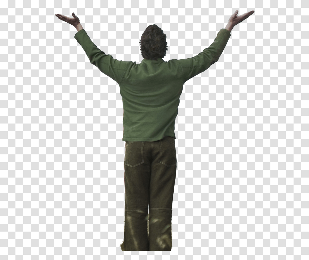 Man Praise1 Hot Dogs Saved My Life, Standing, Person, Sleeve Transparent Png