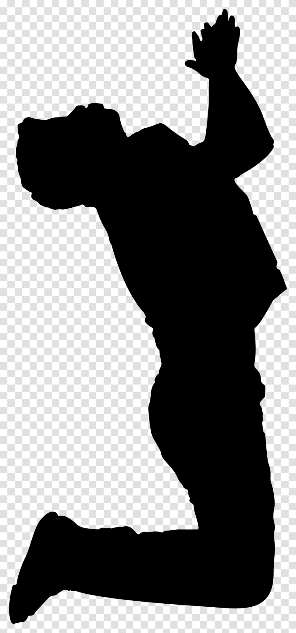Man Praying Silhouette Clip Art, Person, People, Hand, Photography Transparent Png