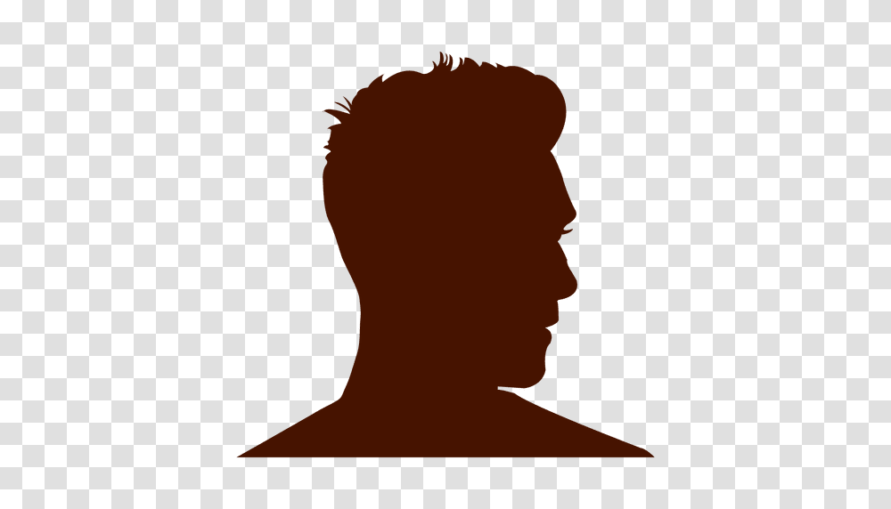 Man Profile Silhouette Handsome, Person, Human, Back, Photography Transparent Png