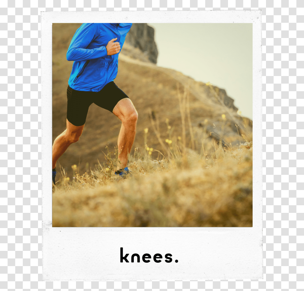 Man Running On Hill, Person, Human, Jogging, Fitness Transparent Png