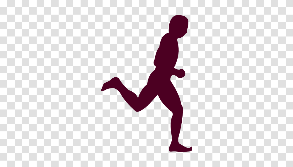 Man Running Sequence, Person, Silhouette, People, Kicking Transparent Png