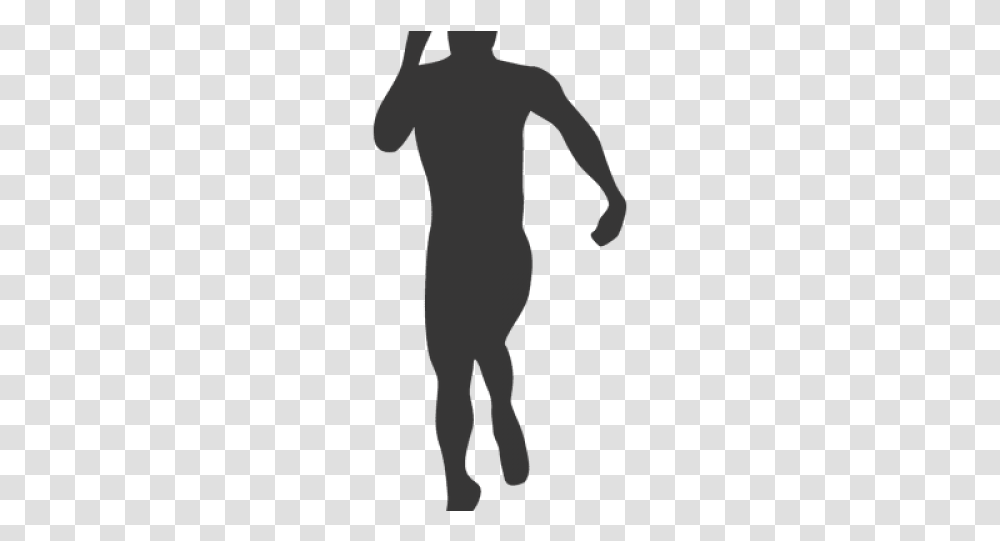 Man Running Silhouette Man Running Silhouette, Person, Hand, People, Arm Transparent Png