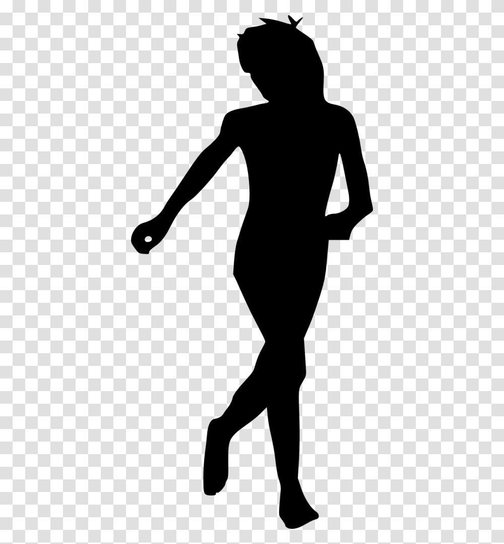 Man Running Silhouette, Sleeve, Person, Long Sleeve Transparent Png