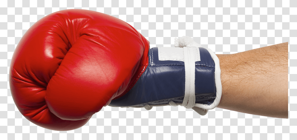 Man's Hand Boxing Glove Boxing Gloves No Background Transparent Png