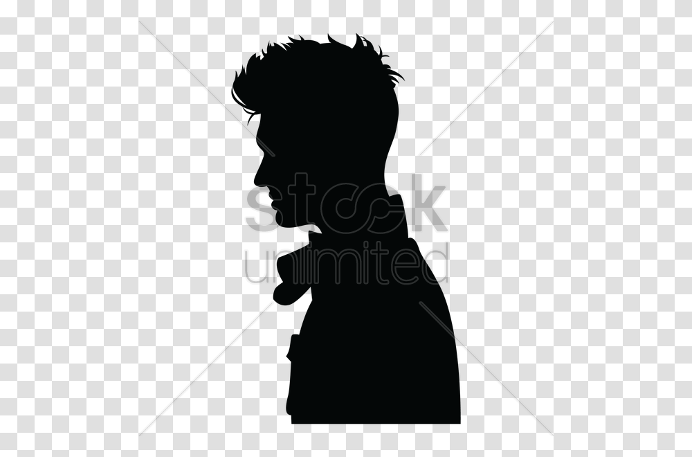 Man Side Silhouette Clipart Silhouette Clip Art Man Side View Silhouette Vector, Bow, Stick, Musician, Musical Instrument Transparent Png