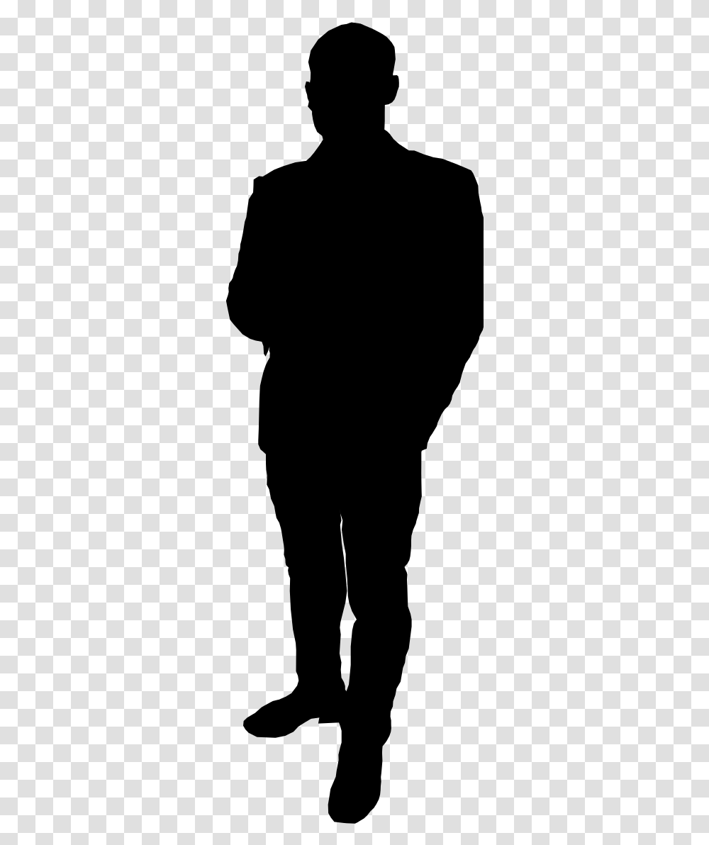 Man Silhouette Background, Gray, World Of Warcraft Transparent Png