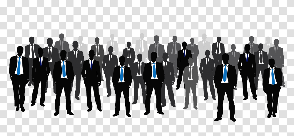 Man Standing Silhouette 2png Crowd Suits Man, Audience, Person, Chess, Speech Transparent Png