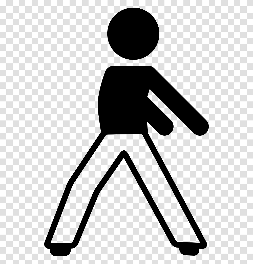 Man Stretching Back Arms, Stencil, Label Transparent Png
