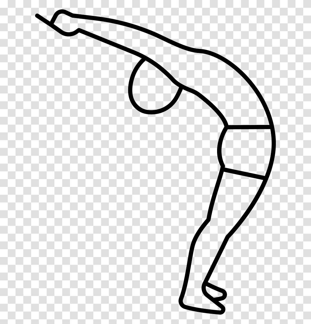 Man Stretching Back Comments Icon, Sport, Arm, Gun, Hip Transparent Png