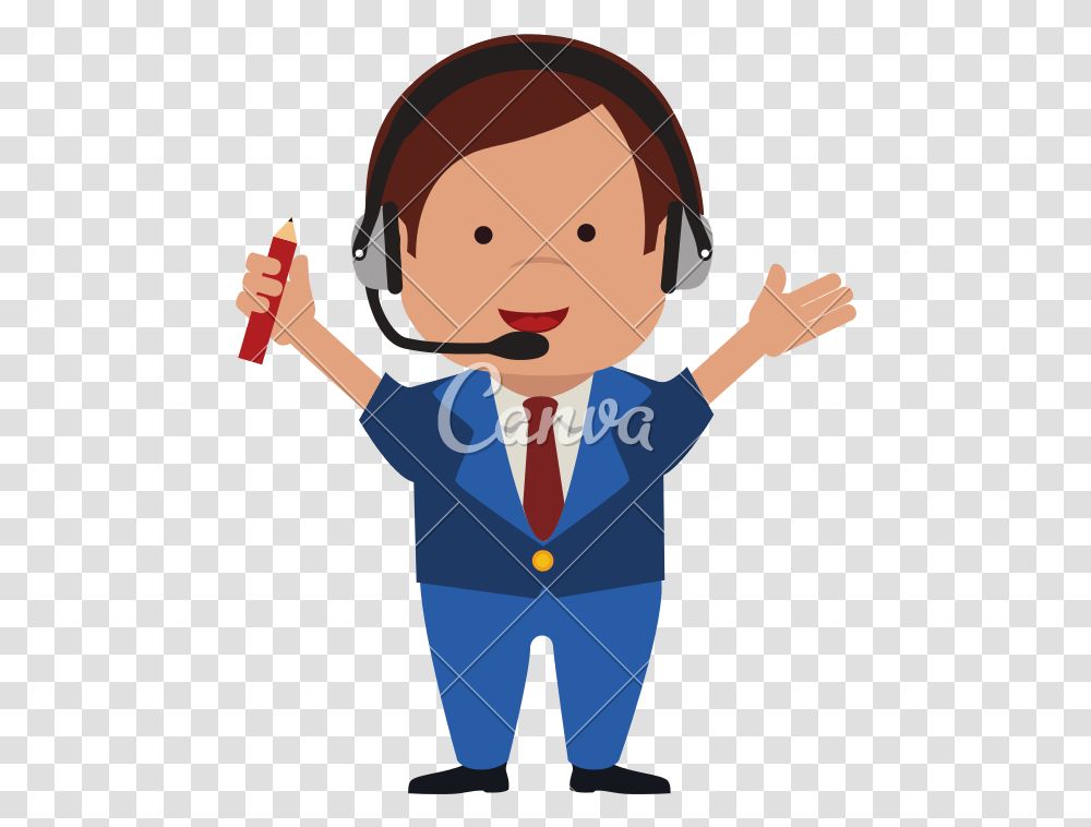 Man Suit Cartoon Icon Vector Graphic Vector Graphics, Person, Helmet, Performer Transparent Png